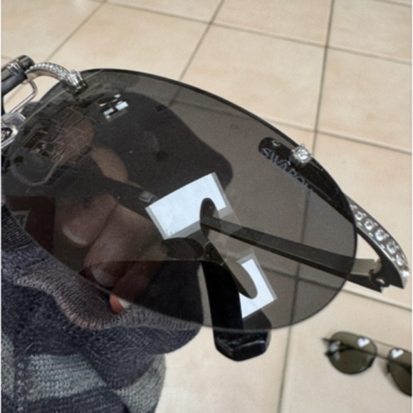 Swarovski Oval Sunglasses main image 5